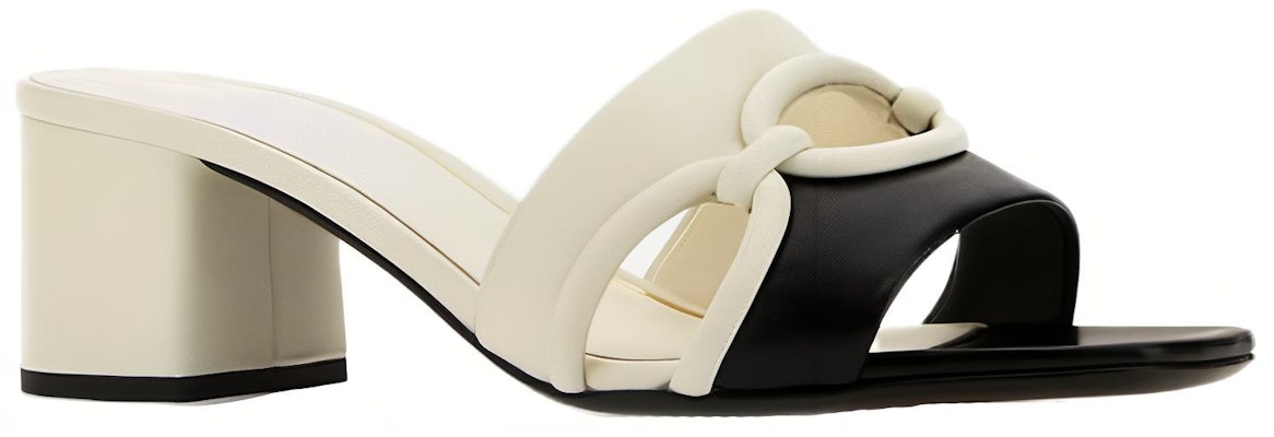 (Women) Valentino Leather Open Toe Block Heel Slide 'Beige Black' 2W2S0GH8ZUC790 Order (Women) Valentino Leather Open Toe Block Heel Slide 'Beige Black' 2W2S0GH8ZUC790