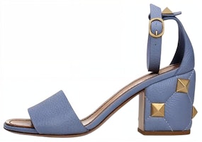 (Women) Valentino Leather Open Toe Chunky Heel Sandal 'Purple Fashion' S0EA1ILK56Y (Women) Valentino Leather Open Toe Chunky Heel Sandal 'Purple Fashion' S0EA1ILK56Y