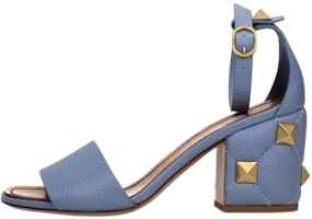 (Women) Valentino Leather Open Toe Chunky Heel Sandal 'Purple Fashion' S0EA1ILK56Y (Women) Valentino Leather Open Toe Chunky Heel Sandal 'Purple Fashion' S0EA1ILK56Y