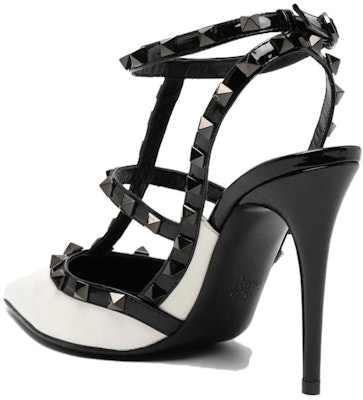 (Women) Valentino Leather Pointed Toe Buckle Stiletto 'Black' 3W2S0393KYYA81 Shop (Women) Valentino Leather Pointed Toe Buckle Stiletto 'Black' 3W2S0393KYYA81