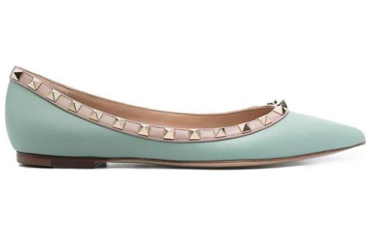 Order (W) Valentino Slip-On Kulit Hujung Tirus 'Hijau' 2W2S0403VNWKJD