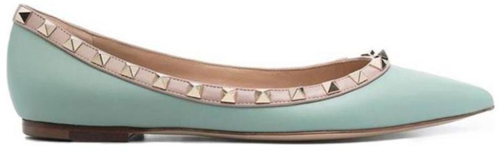 (W) Valentino Slip-On Kulit Hujung Tirus 'Hijau' 2W2S0403VNWKJD Order (W) Valentino Slip-On Kulit Hujung Tirus 'Hijau' 2W2S0403VNWKJD