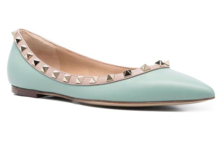 Lookbook (W) Valentino Slip-On Kulit Hujung Tirus 'Hijau' 2W2S0403VNWKJD