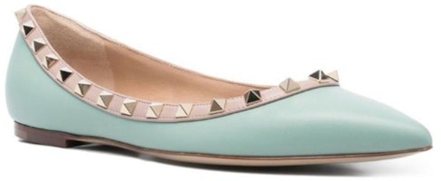 (W) Valentino Kulit Slip-On Ujung Lancip 'Hijau' 2W2S0403VNWKJD Lookbook (W) Valentino Kulit Slip-On Ujung Lancip 'Hijau' 2W2S0403VNWKJD