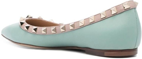 (W) Valentino Kulit Slip-On Ujung Lancip 'Hijau' 2W2S0403VNWKJD Shop (W) Valentino Kulit Slip-On Ujung Lancip 'Hijau' 2W2S0403VNWKJD