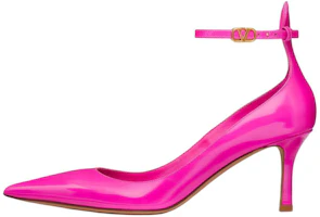 (Women) Valentino Leather Pump 'Pink Buckle' 1W0S0FP1VNEUWT (Women) Valentino Leather Pump 'Pink Buckle' 1W0S0FP1VNEUWT