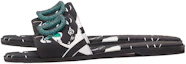 Lookbook (W) Valentino Leren Open Slipper Rond-Neus ''Zwart'' 3W2S0BD5ISYQD7