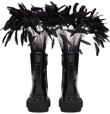 (W) Bottes Courtes à Lacets en Cuir Valentino à Talons Épais ''Noir''. 3W0S0HZ3UCV0NO Purchase (W) Bottes Courtes à Lacets en Cuir Valentino à Talons Épais ''Noir''. 3W0S0HZ3UCV0NO