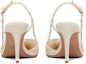 Purchase (Women) Valentino Leather Round Toe Slip-On Stiletto 'White' 3W2S0R01ESTIA5