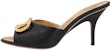 (W) Sandal Kulit Valentino 'Black Fashion' XW2S0DT7XXG0NO