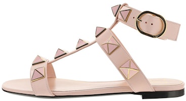 (Women) Valentino Leather Sandal 'Pink' XW2S0BU8ZGJ16Q (Women) Valentino Leather Sandal 'Pink' XW2S0BU8ZGJ16Q