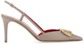 Order (W) Valentino Sandal Kulit 'Gesper Merah Jambu' 1W2S0R01DSHP45