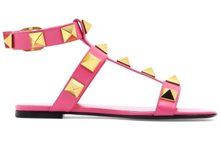 (W) Valentino Leather Sandal 'Pink Fashion' 圖 2