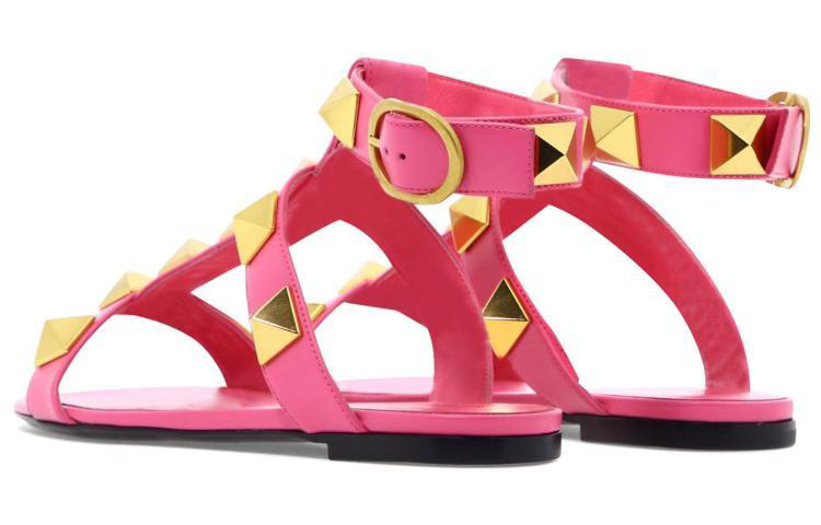 (W) Valentino Leather Sandal 'Pink Fashion' 圖 4