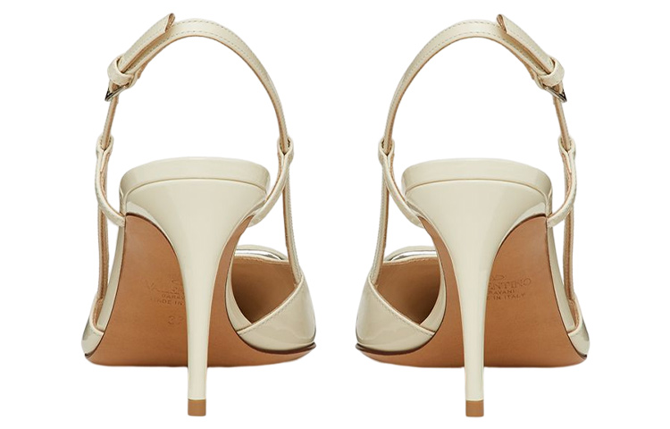 Purchase (W) 华伦天奴皮革拖鞋‘米色’ ZW2S0R01TMKI16