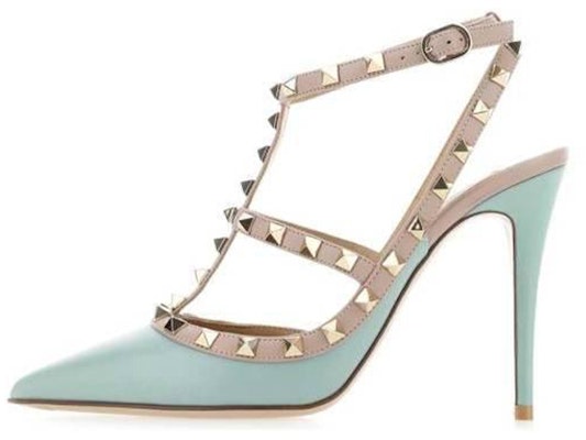 (W) Valentino Kulit Slingback Stiletto 'Hijau' 2W2S0393VODKJD Buy (W) Valentino Kulit Slingback Stiletto 'Hijau' 2W2S0393VODKJD