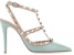 (W) Valentino Kulit Slingback Stiletto 'Hijau' 2W2S0393VODKJD