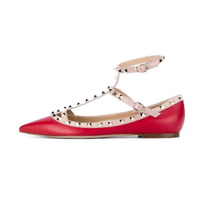 (W) Valentino Leather Sneaker 'CMFT Fashion Red'