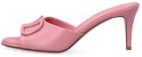 Buy (Women) Valentino Leather Stiletto Slide 8cm 'Pink Fashion' 2W2S0EL1MZFA76