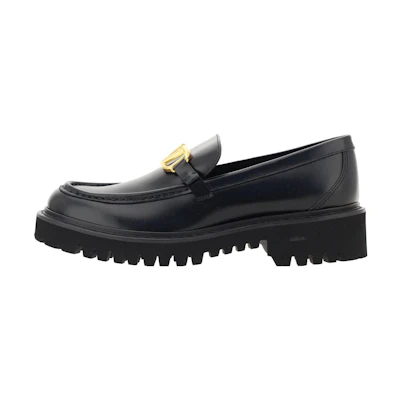 (W) Valentino Loafer Slip-On 'Black'