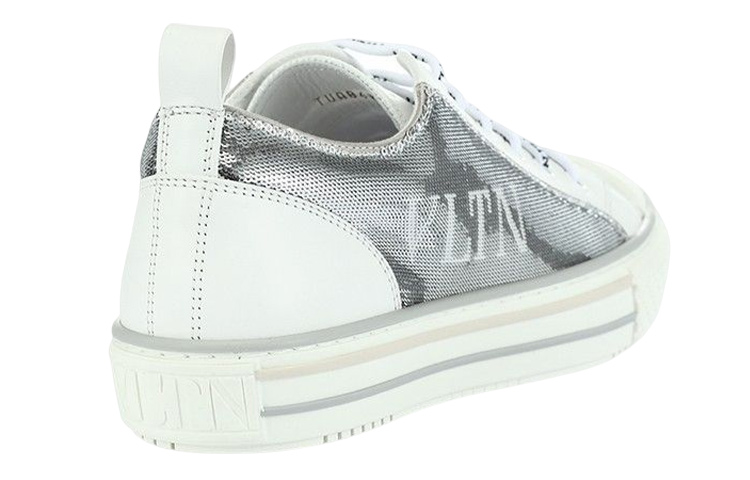 (W) Valentino Low-Top Lace-Up 'Fashion White' 圖 4