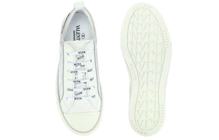 (W) Valentino Low-Top Lace-Up 'Fashion White' 圖 5