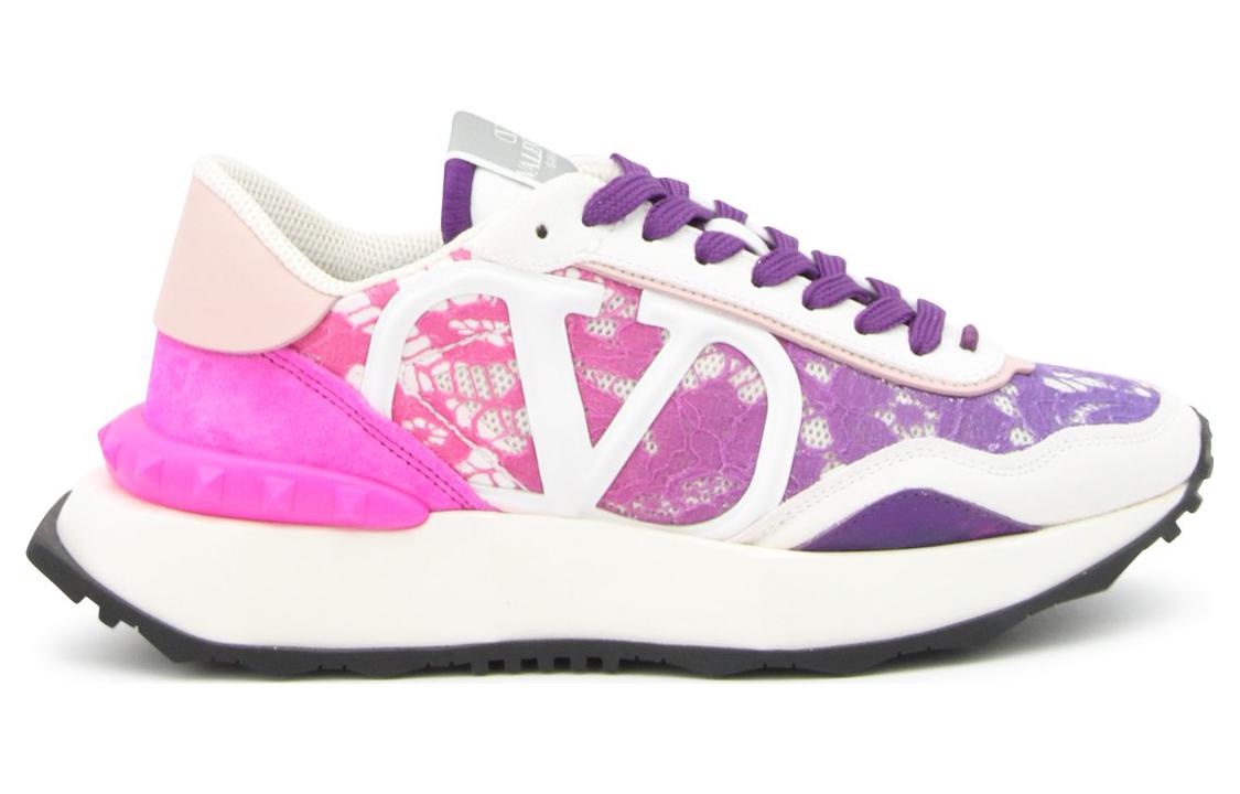 (W) Valentino Low-Top Sneaker 'Pink Purple White' 圖 2