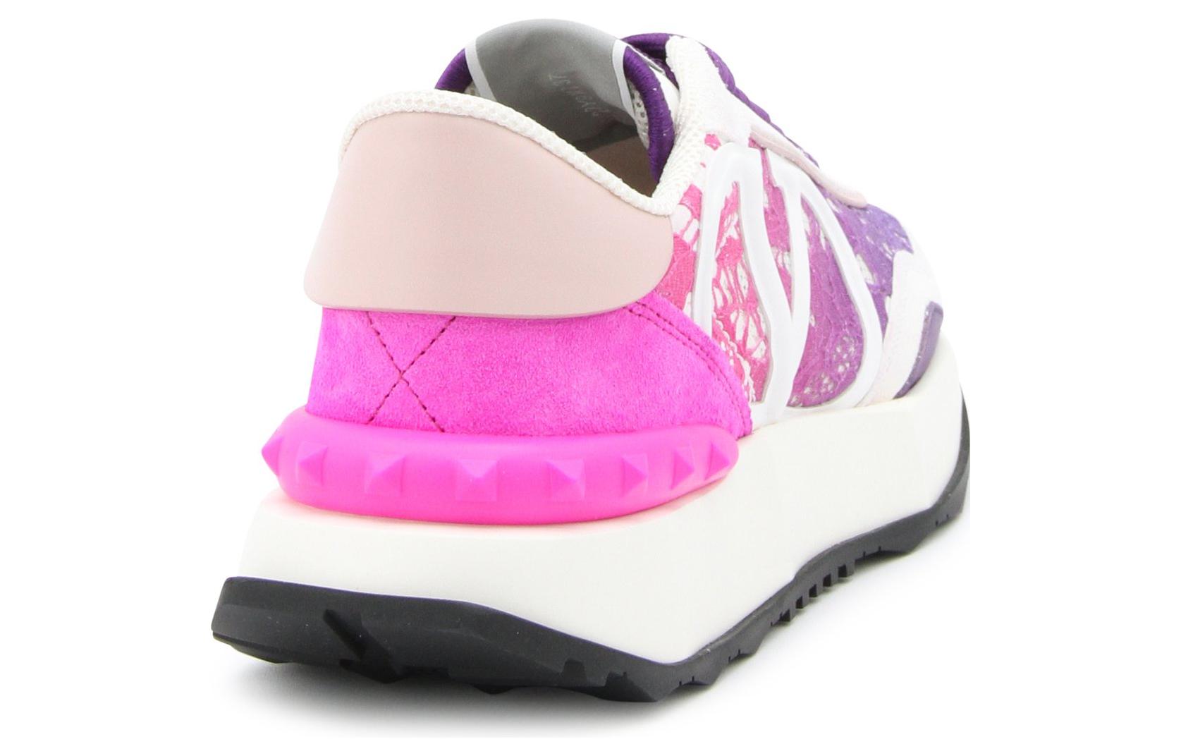 (W) Valentino Low-Top Sneaker 'Pink Purple White' 圖 5