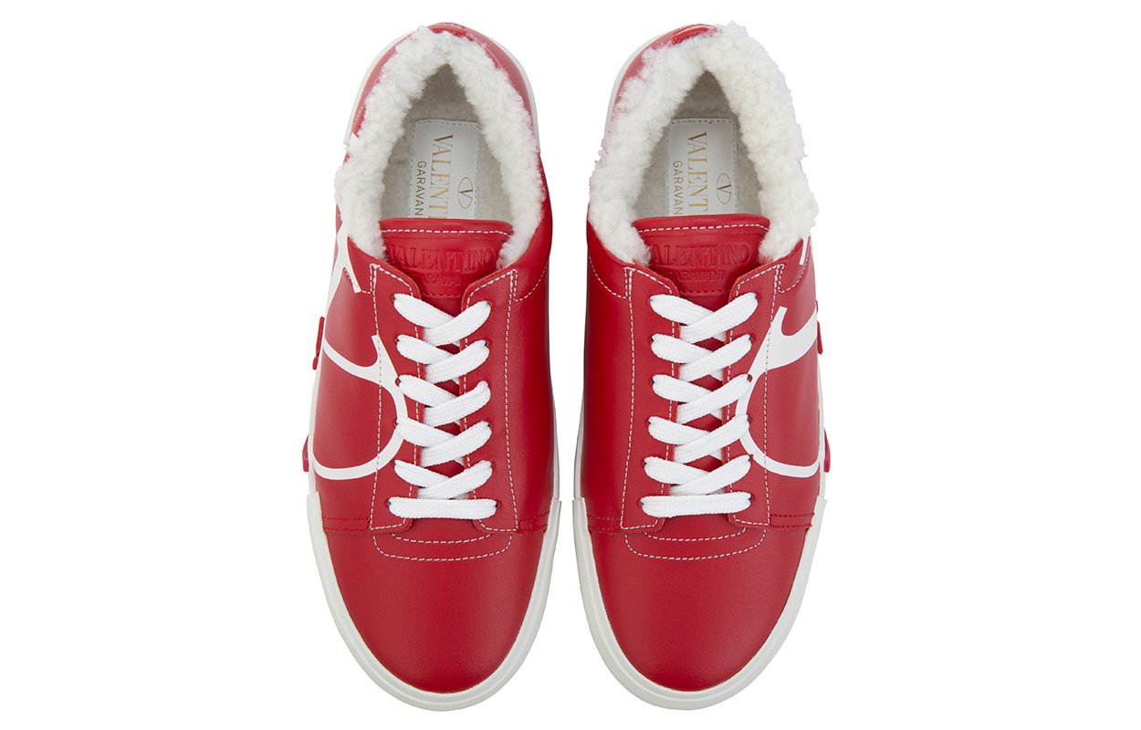 (W) Valentino Low-Top Sneaker 'Red Lettering' 圖 3