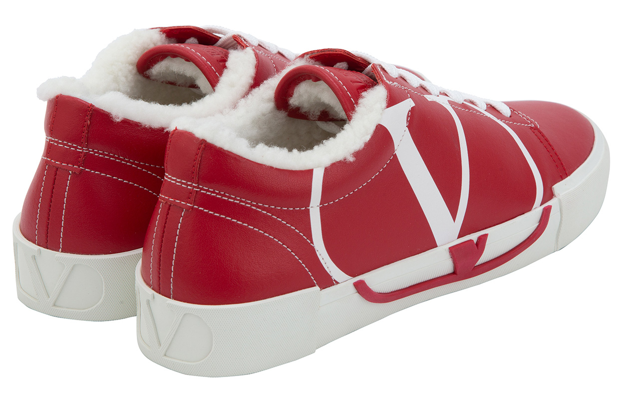 (W) Valentino Low-Top Sneaker 'Red Lettering' 圖 4