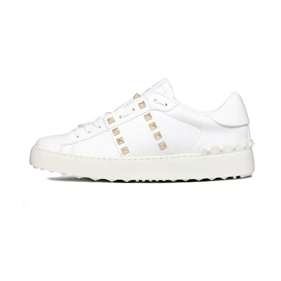 (W) Valentino Low Top 'Simple White'
