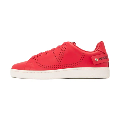 (W) Valentino Low Top Sneaker 'Red Leather'