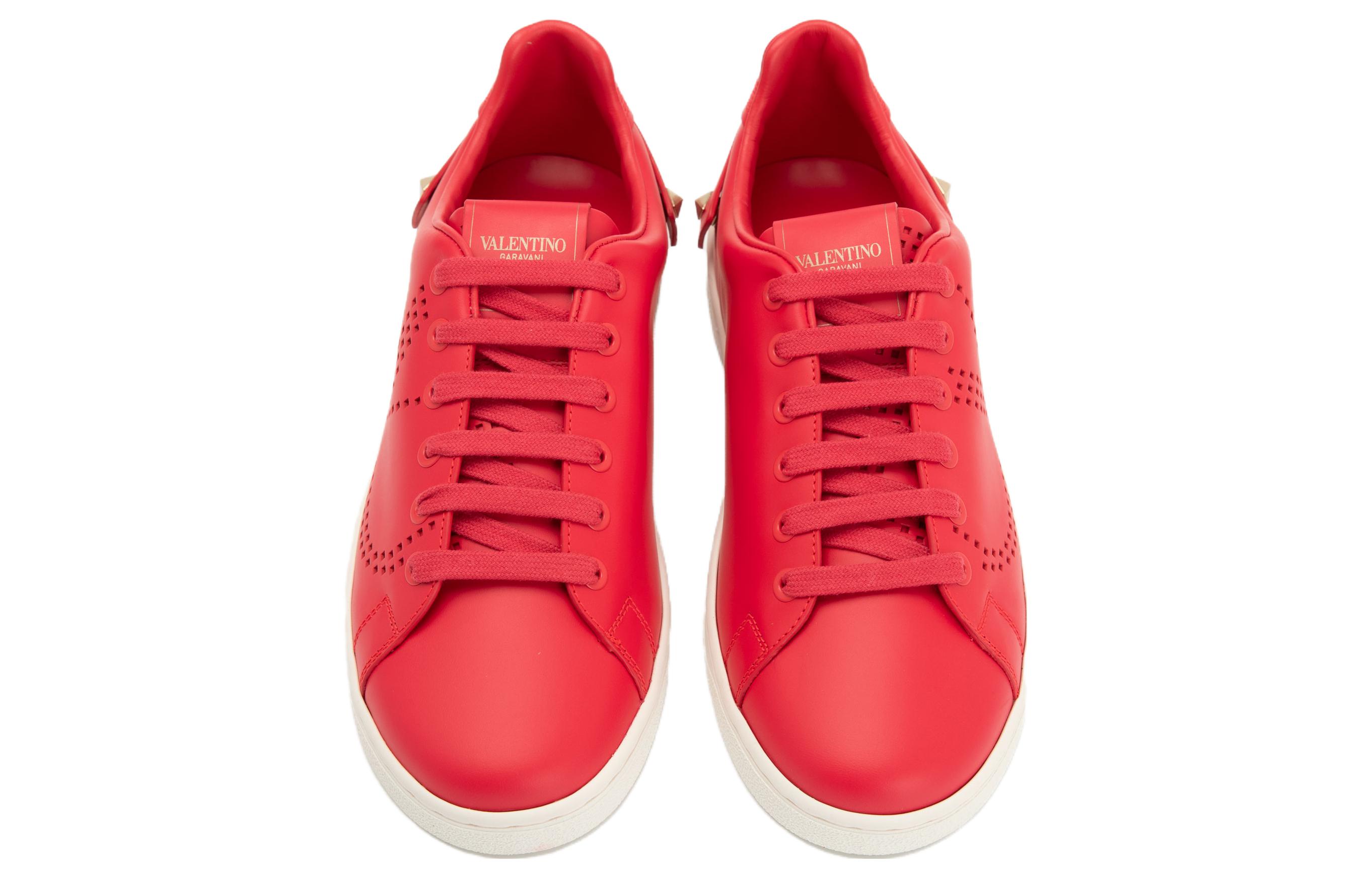(W) Valentino Low Top Sneaker 'Red Leather' 圖 4