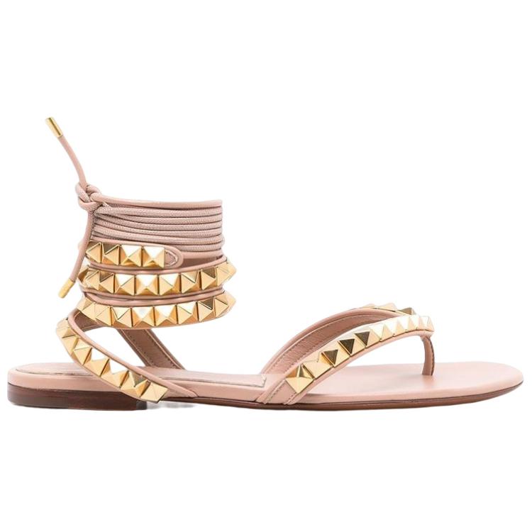 (W) Valentino Napa Leather Sandal 'Pink Fashion' 圖 2