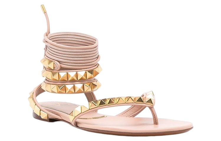 (W) Valentino Napa Leather Sandal 'Pink Fashion' 圖 3