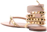 Shop (W) Valentino 粉色时尚Napa皮革凉鞋 XW0S0EK7HYHGF9