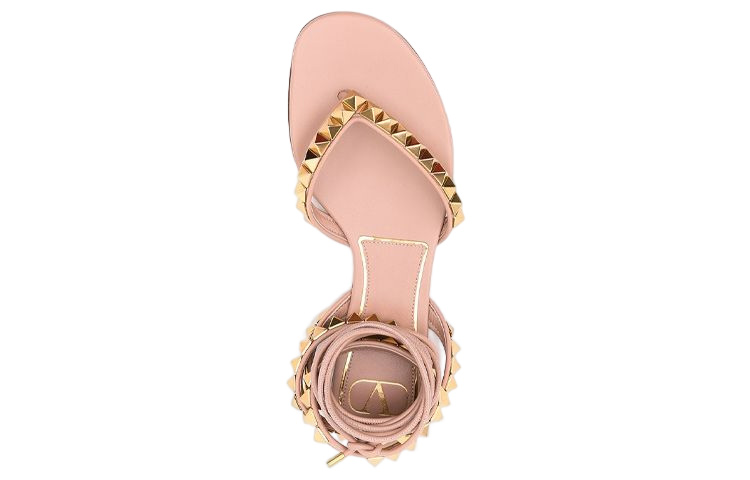 (W) Valentino Napa Leather Sandal 'Pink Fashion' 圖 5