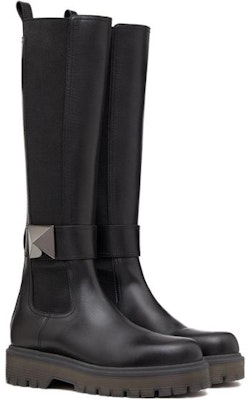 (W) 발렌티노 원 스터드 45mm 부츠 (블랙) 3W2S0HH2-IJW-0NO Order (W) 발렌티노 원 스터드 45mm 부츠 (블랙) 3W2S0HH2-IJW-0NO