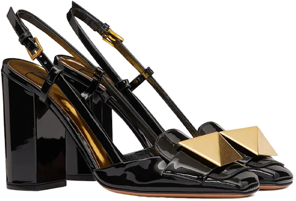 (W) Valentino One Stud 'Sandal Bertumit Hitam'. 1W2S0ER2LAF0NO Order (W) Valentino One Stud 'Sandal Bertumit Hitam'. 1W2S0ER2LAF0NO