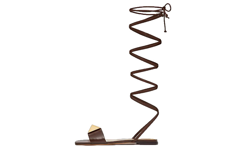 (W) Valentino One Stud 'Deep Brown'