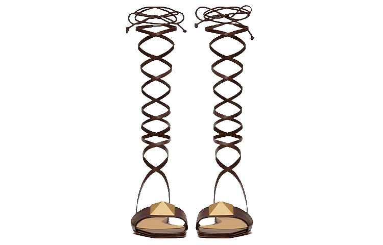 (W) Valentino One Stud 'Deep Brown' 圖 3