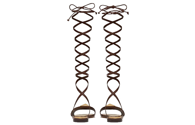 (W) Valentino One Stud 'Deep Brown' 圖 4