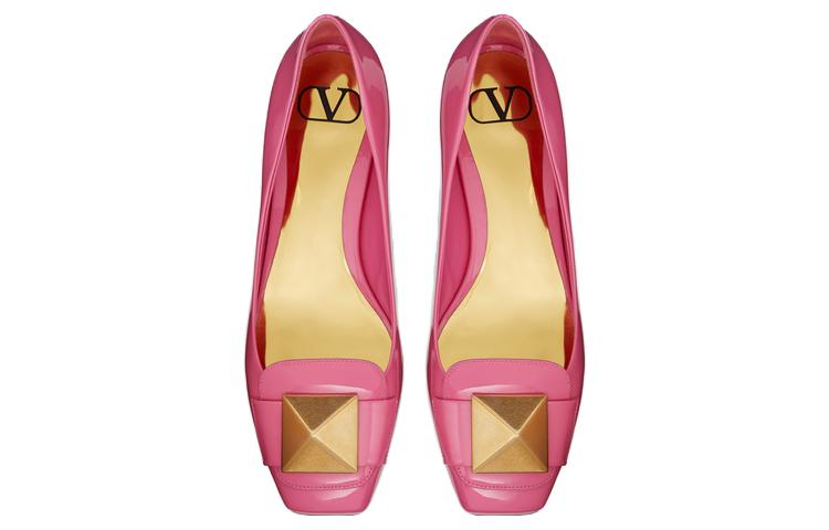 (W) Valentino One Stud 'Pink Patent Leather' 圖 3