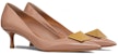 (Women) Valentino One Stud 'Pink Patent Pointed Toe Stiletto' 1W2S0FH9LAFGF9