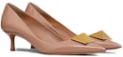 Lookbook (Women) Valentino One Stud 'Pink Patent Pointed Toe Stiletto' 1W2S0FH9LAFGF9