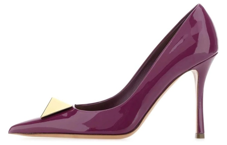 Buy (W) 华伦天奴 One Stud '紫色漆皮' 2W2S0FH8LAFZA2