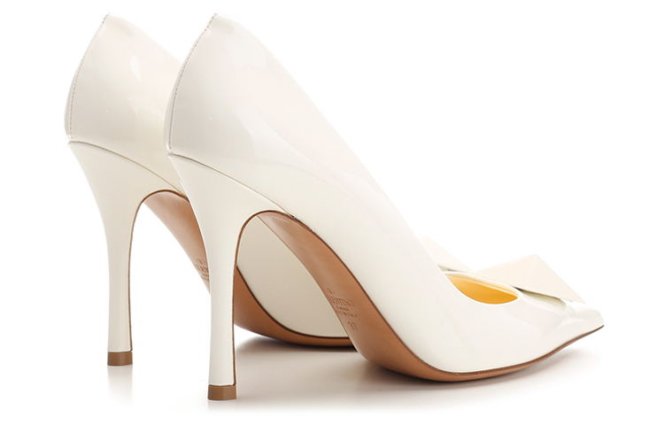 (W) Valentino One Stud 'White Patent' 圖 4