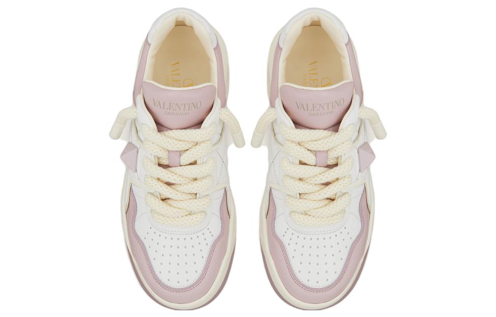 Shop (Women) Valentino One Stud 'White Purple' 3W2S0FQ4XTMMR4