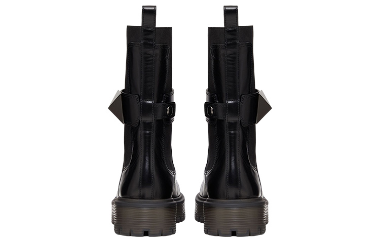 (W) Valentino One Stud Chelsea Boot 'Black' 圖 5