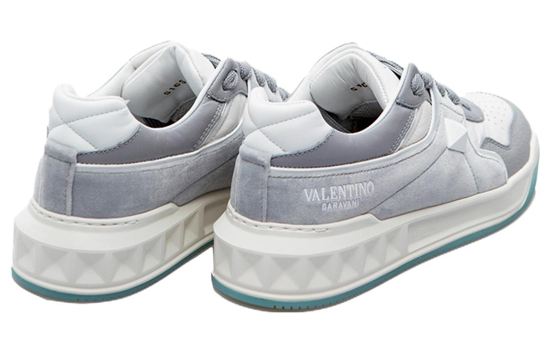 (W) Valentino One Stud Low 'Grey Leather' 圖 4